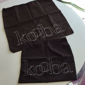 Kooba Dust Bags - set of 2